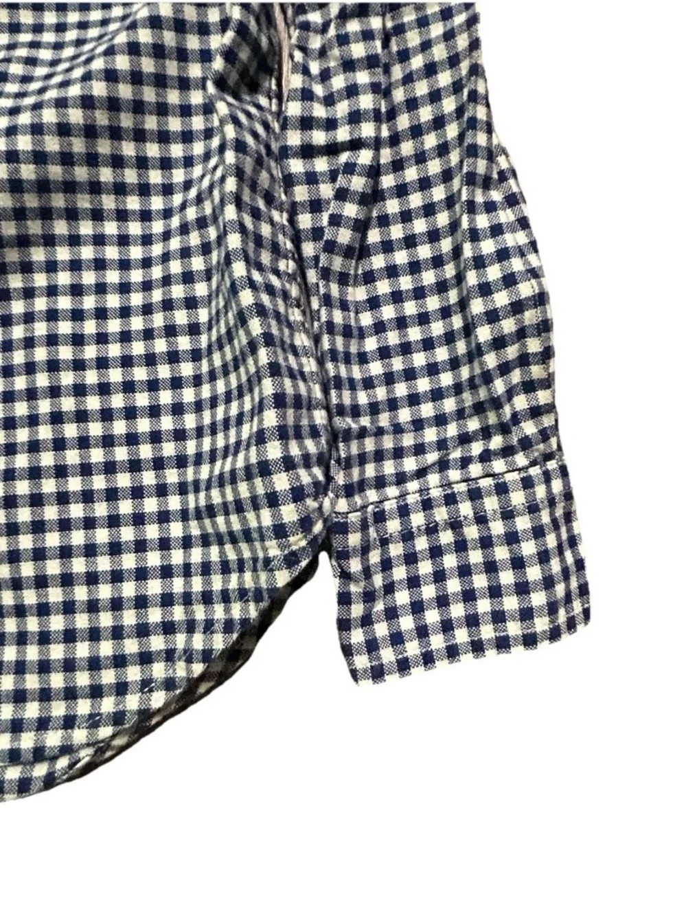 Toddler Boy Ralph Lauren Blue White Plaid Shirt Size 4T